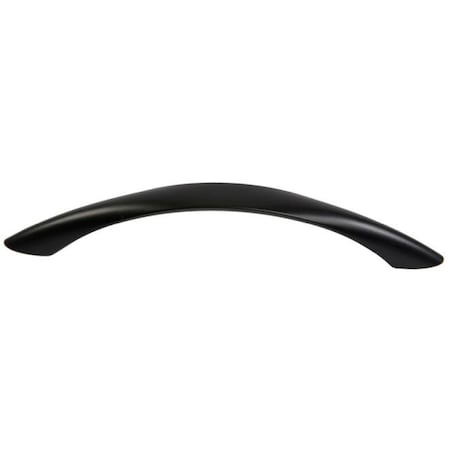 Crown 6" Arch Cabinet Pull with Flat Top 5" Center to Center with M4 x 6mm Screws Matte Black Finish CHP81145BK